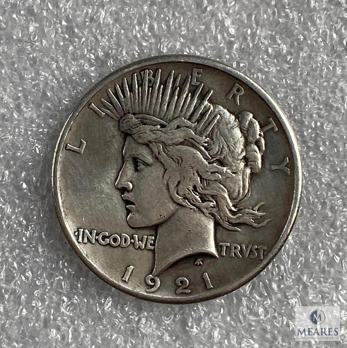 1921 Peace Dollar