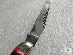 New Carl Schlieper Solingen Germany Eye Brand Baby Texas Toothpick Folder Knife