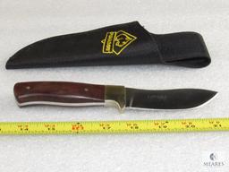Puma SGB German Cutlery Saddleback Wood Hunters Knife with Sheath