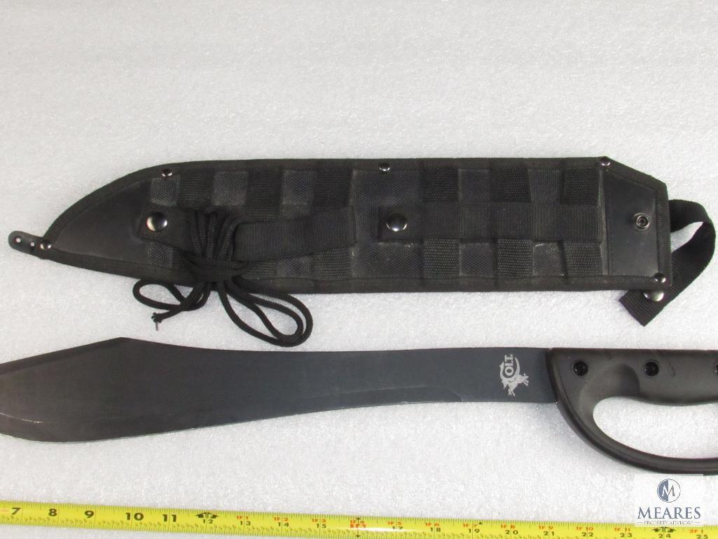 Colt Spear Tactical Machete CT578 with Nylon Tactical Sheath