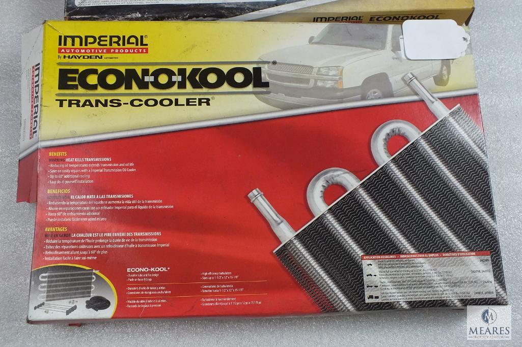 Lot of (2) Imperial Automotive Econokool Trans-Cooler