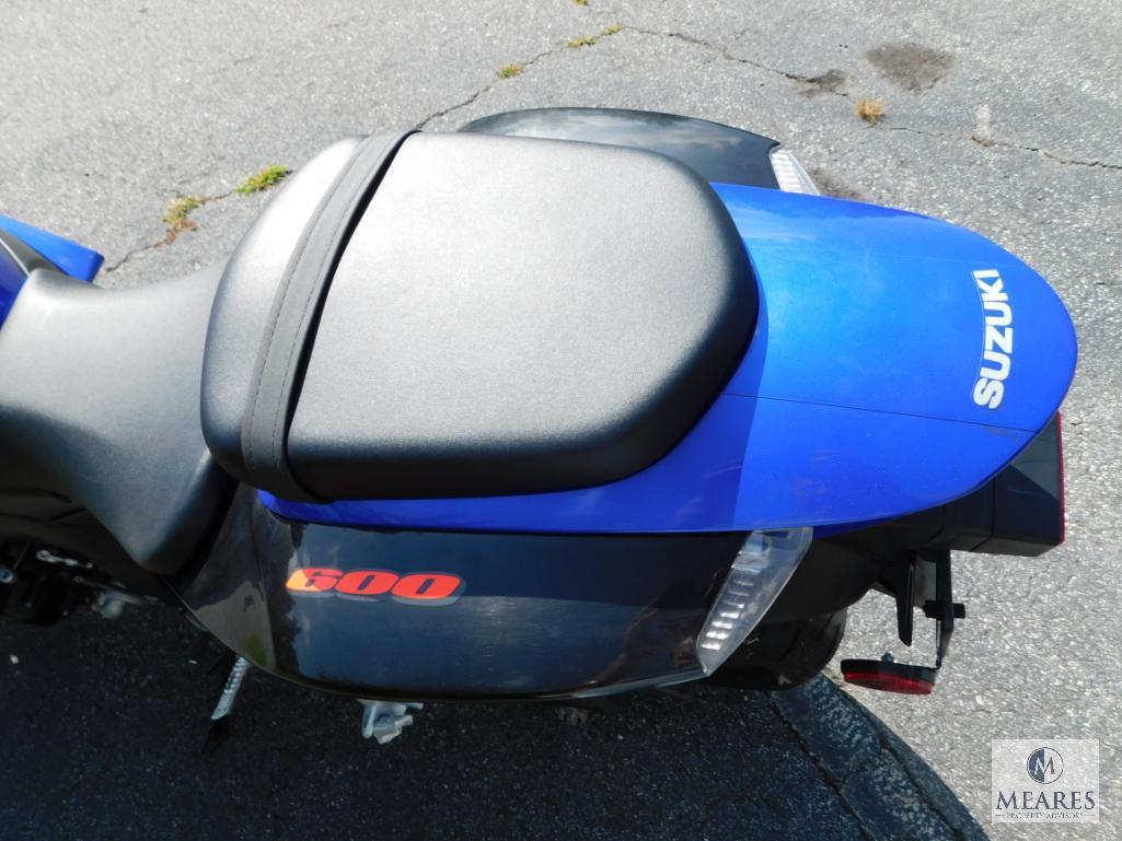 2007 Suzuki GSX-R600 Motorcycle