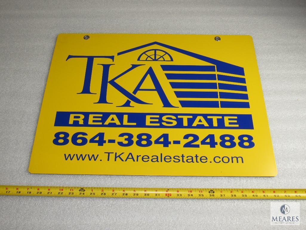 TKA Real Estate advertising sign - Todd Kohlhepp and Associates