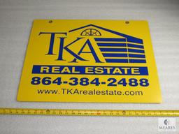 TKA Real Estate advertising sign - Todd Kohlhepp and Associates