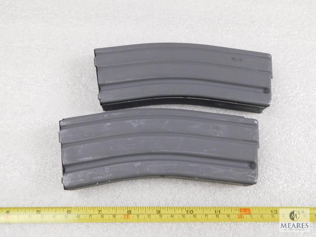 Two 30 round 5.56 AR 15 Rifle mags