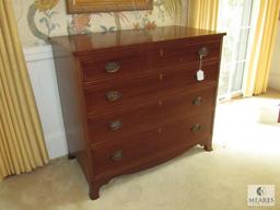 Four-Drawer Vintage Wood Chest