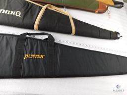 Lot of 4 assorted size & style Long Gun Cases