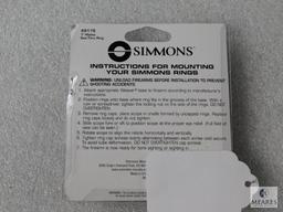 New Simmons x-high 1" tube rifle scope rings