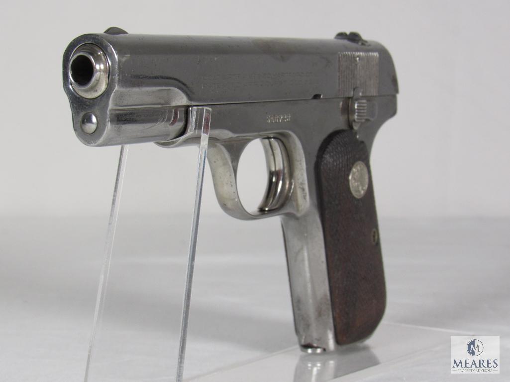 Colt 1903 Hammerless Pocket .32 Caliber Semi-Auto Pistol