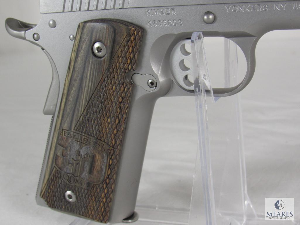 New Kimber 1911 30th Anniversary QDMA .45 ACP Semi-Auto Stainless Pistol