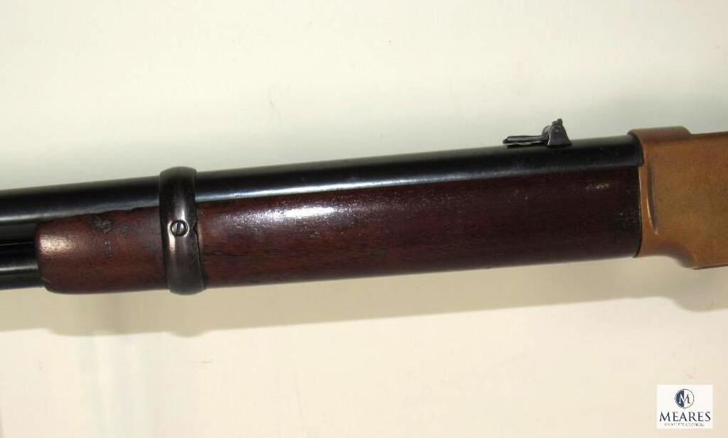 Early 1800's Winchester 1866 "Yellow Boy" .44-40 Brass Lever Action Saddle Ring Carbine Rifle