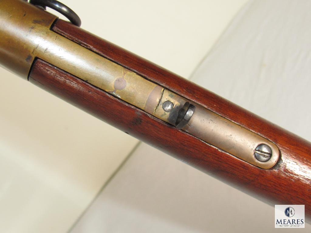 Early 1800's Winchester 1866 "Yellow Boy" .44-40 Brass Lever Action Saddle Ring Carbine Rifle