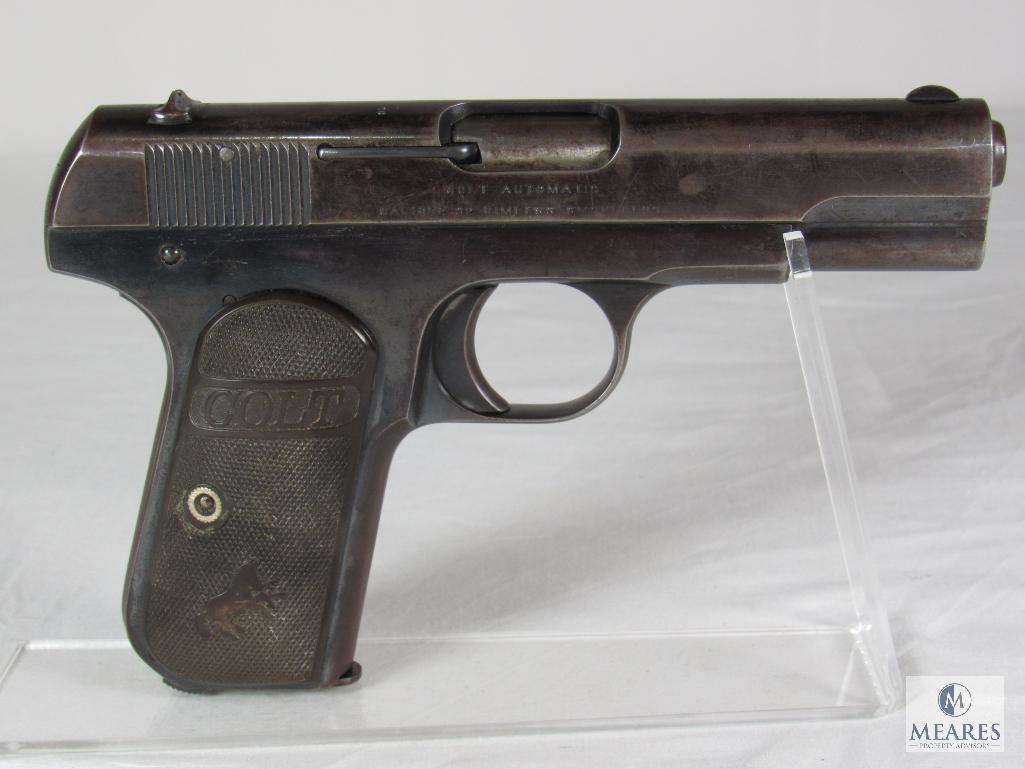 Colt 1903 Hammerless Pocket .32 Caliber Semi-Auto Pistol