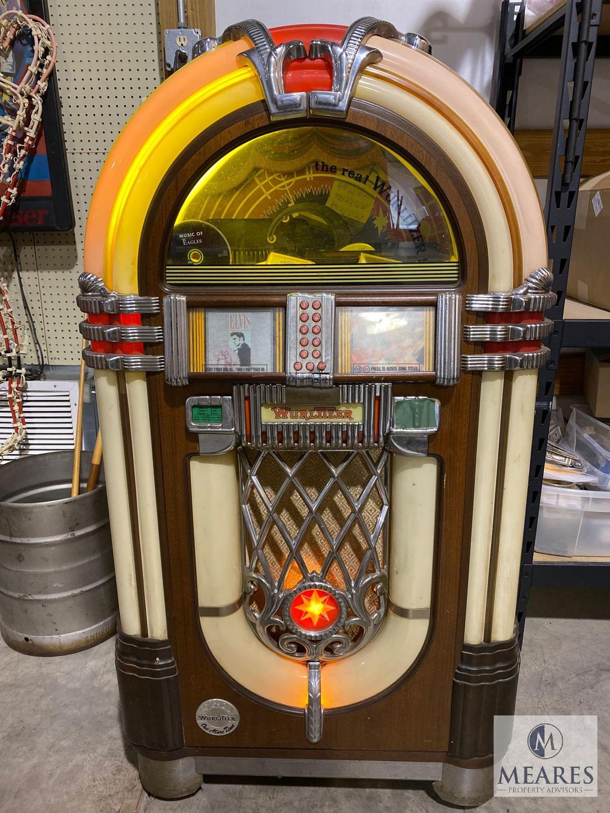 The Real Wurlitzer 1015-CD Jukebox