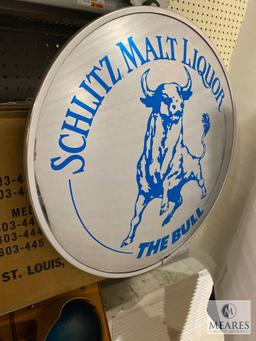 Schlitz Malt Liquor 1988 The Bull Security Mirror