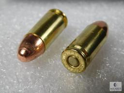 50 rounds Remington 9mm ammunition 115 grain FMJ