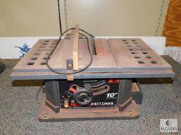 Sears Craftsman 10" Motorized Table Saw