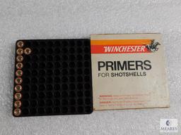 Lot approximately 145 Winchester & Remington Shotshell Primers