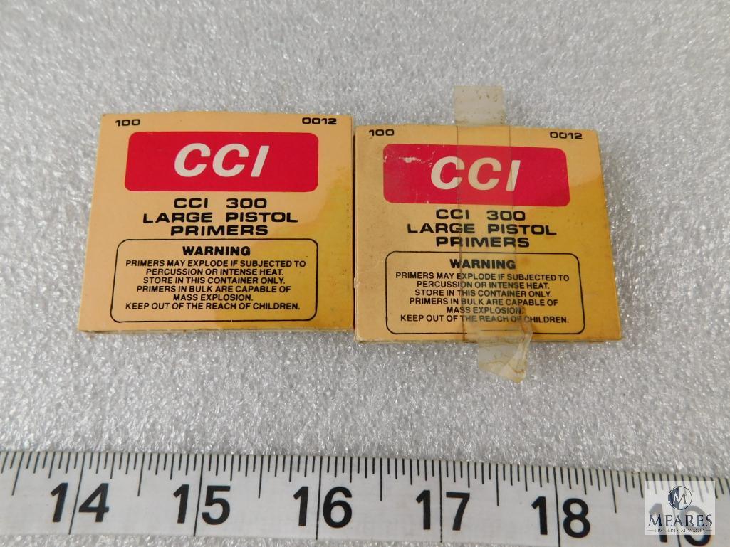 Lot of 200 CCI no 300 Large Pistol Primers