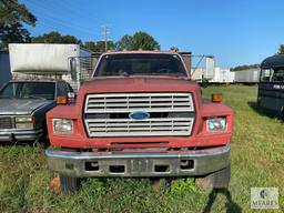 1988 Ford F800 Flatbed (Unit TB00)