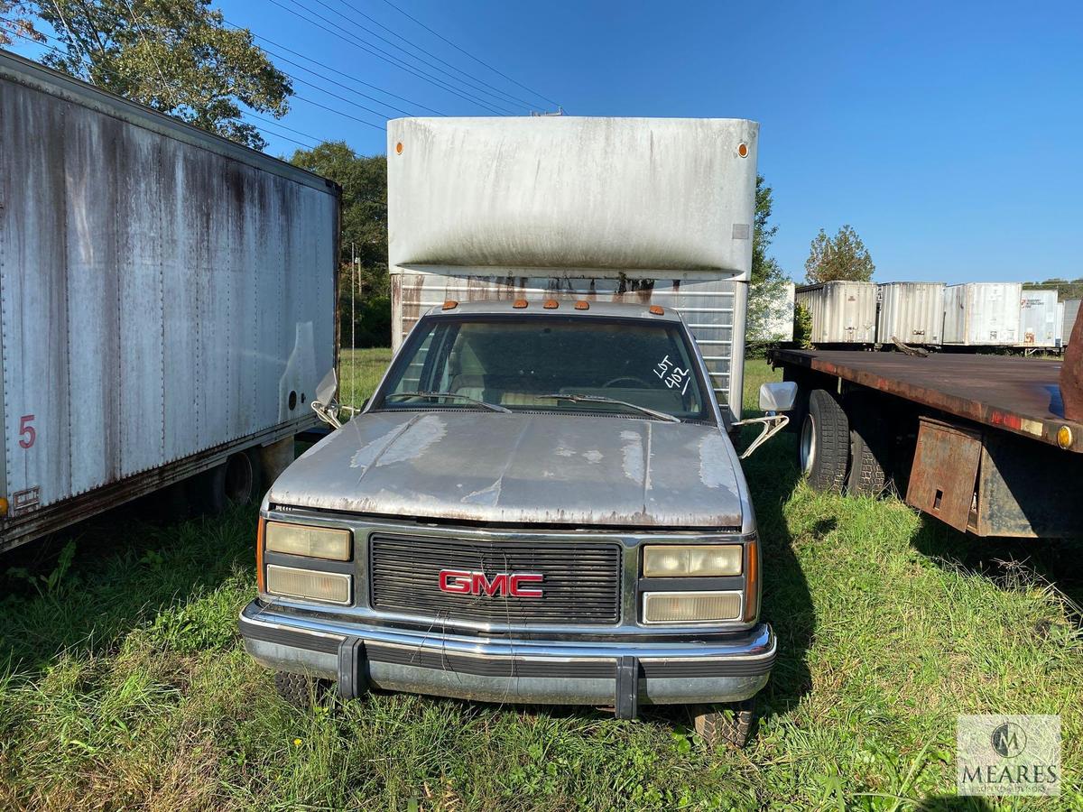 1990 GMC 3500 Box Truck (Unit TB0)