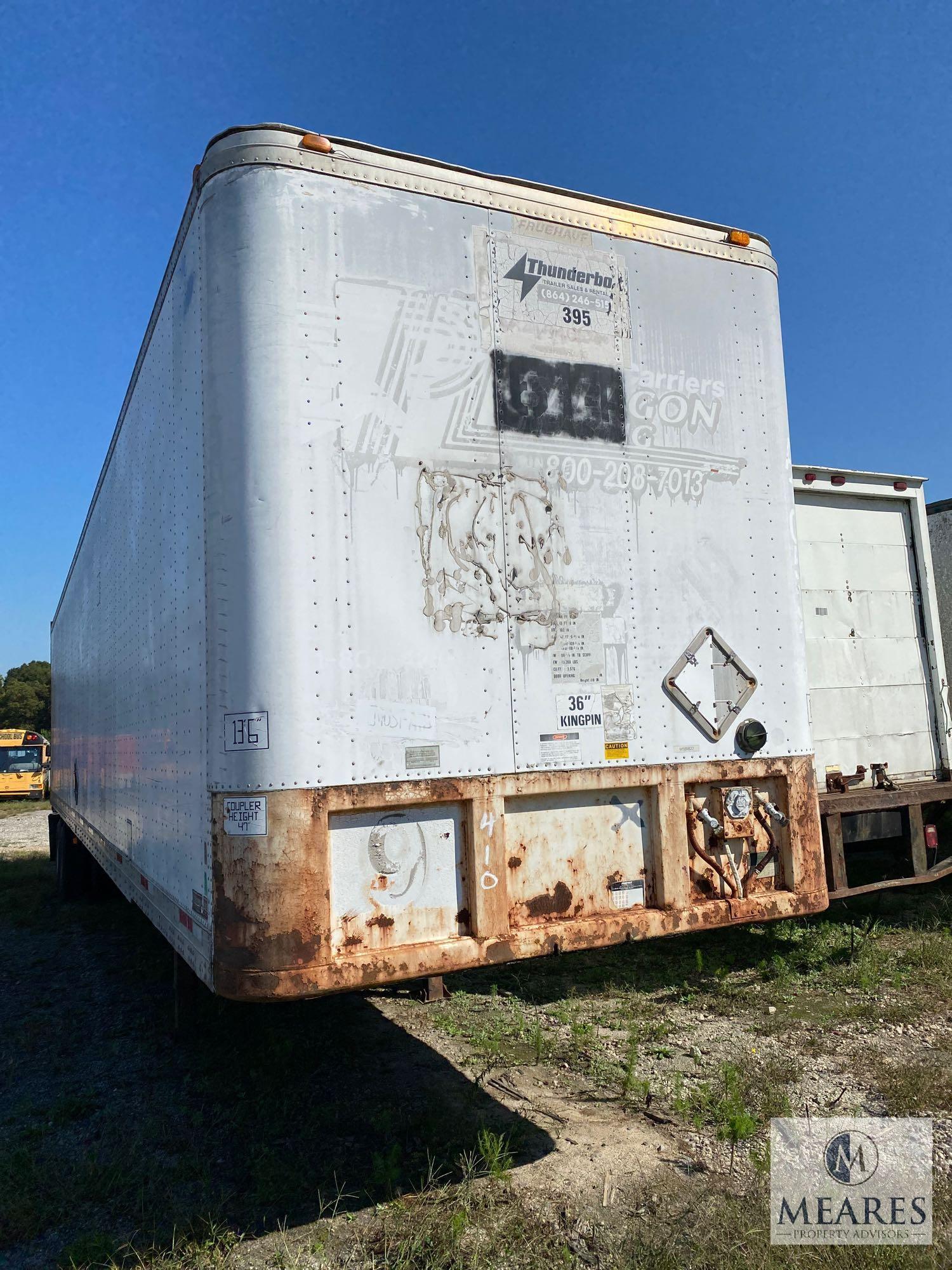 48' Fruehauf Van Trailer (Unit 395)