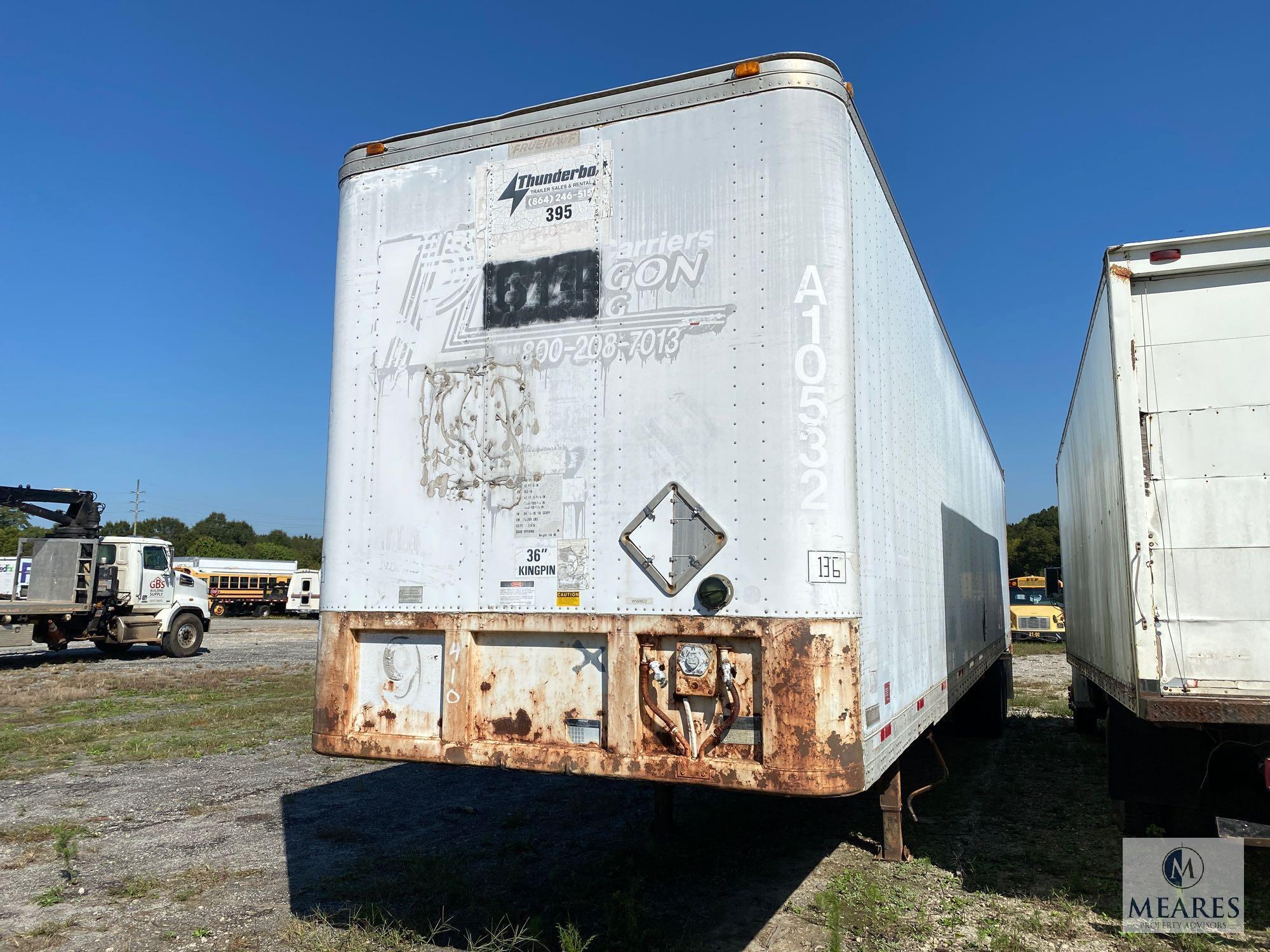 48' Fruehauf Van Trailer (Unit 395)