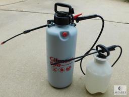 Lot of Two Garden Sprayers - 1 and 3 Gallon Sizes