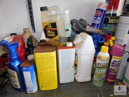 Large Lot of Assorted Paints, Stains, Def, Cleaners, and More