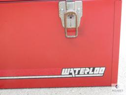 Metal Waterloo Tool Box with Storage Tray