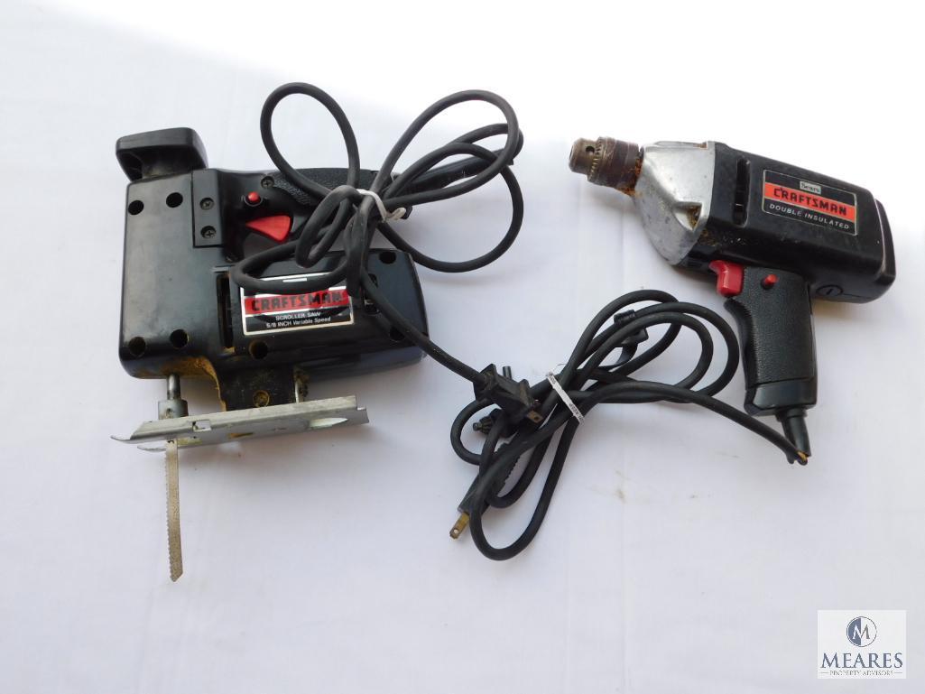 Craftsman Scroller Saw and 3/8" Electric Drill