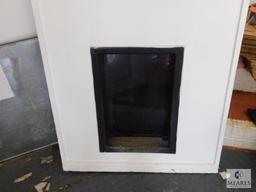 Solo Electric Pet Door in Wood Frame