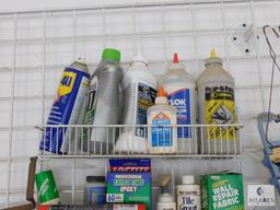 Wall Lot - Dust Buster, Crack Filler, Epoxy, Propane Tanks, WD-40, and More