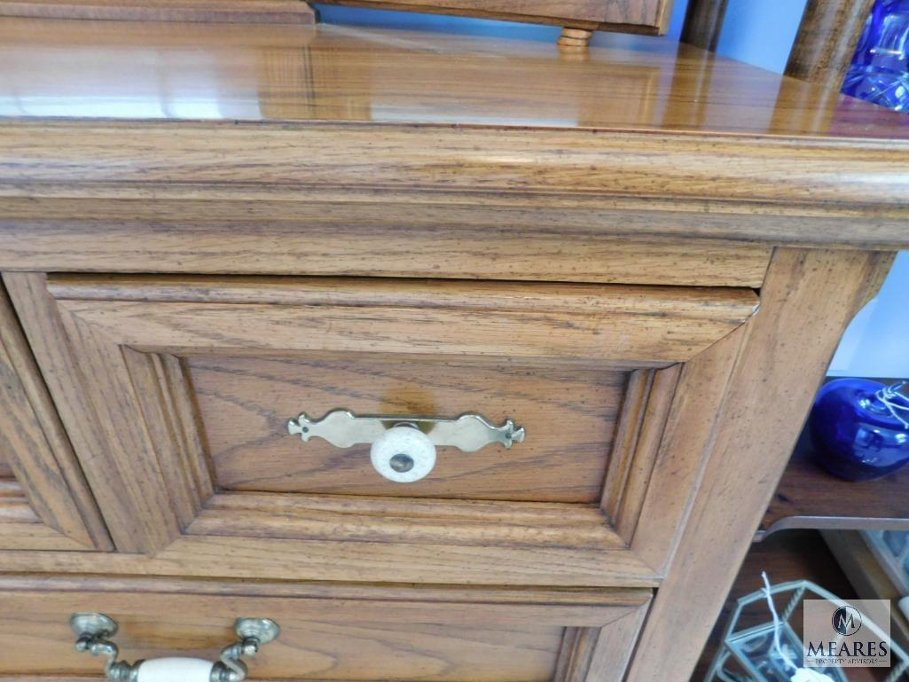 Thomasville 7-Drawer Dresser with Mirror