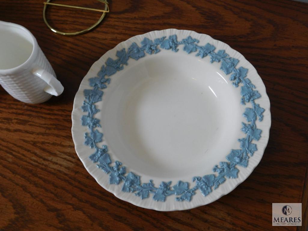 Lot of Decorative Ornaments and Wedgewood Dishes