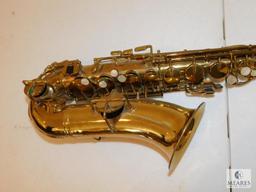 King HN White Brass Saxophone