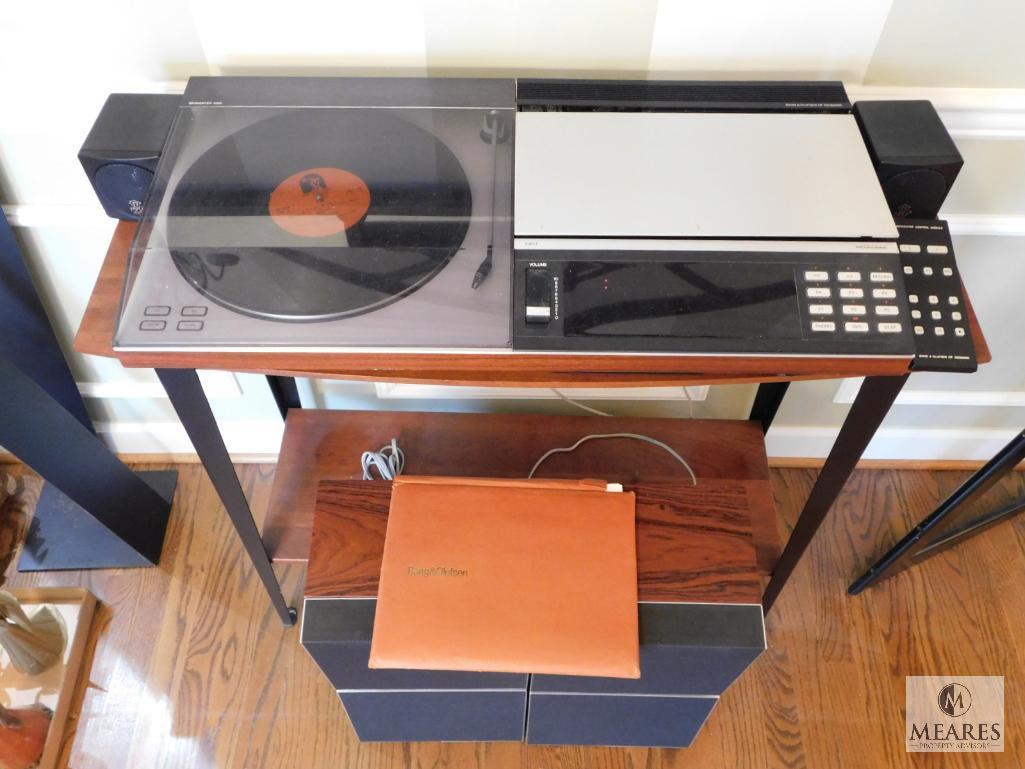 Bang & Olufsen of Denmark BEOCENTER 7000 with Remote, Table and Speakers