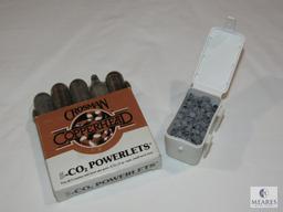 Lot of of Crosman Air Gun Pellets .22 Cal & 5 Count CO2 Powerlets - NO SHIPPING