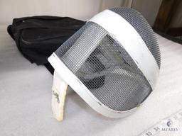 Lot of 2 Santelli Fencing Masks