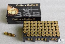 50 rounds S&B .357 magnum ammo, 158 grain jacketed soft point
