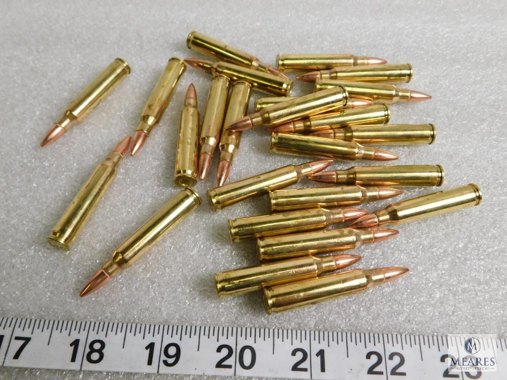 25 rounds new Federal .223 ammunition 55 grain FMJ