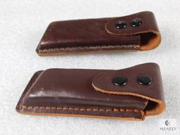 Qty 4 - leather ammo or knife pouche