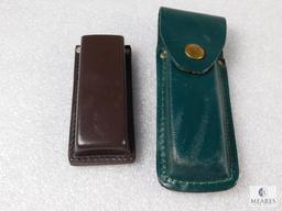 Qty 4 - leather ammo or knife pouche