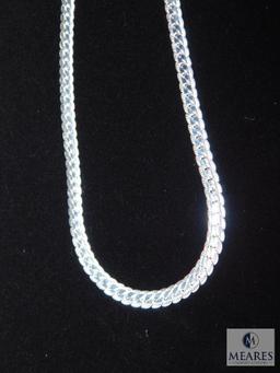 20" Sterling Silver Necklace 22 gram .5mm width 925