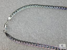 24" Sterling Silver Necklace 27 gram .5mm width 925