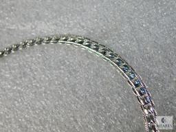 24" Sterling Silver Necklace 27 gram .5mm width 925