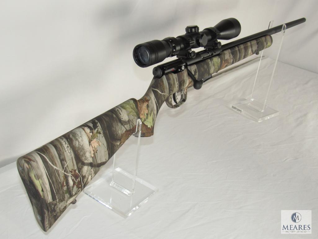 Savage 93R17 .17 HMR Bolt Action Rifle with Bushnell Scope