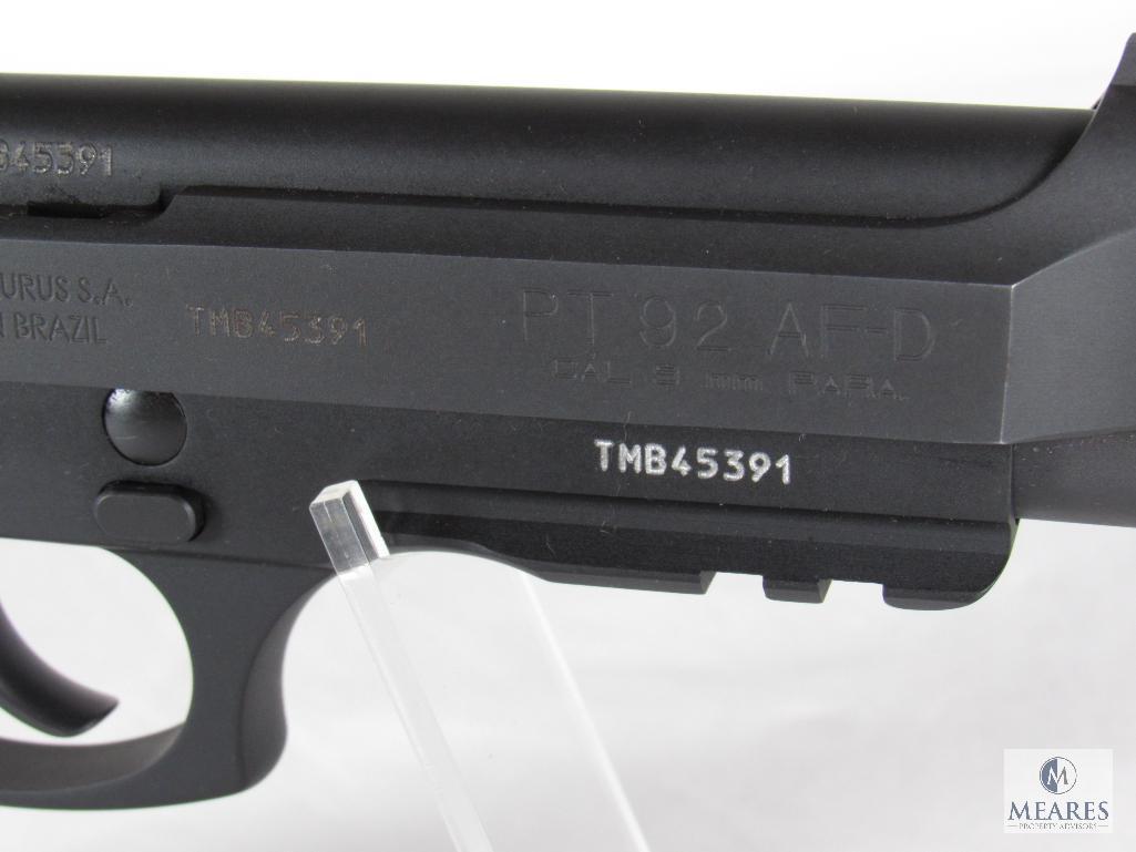 Taurus PT92 AF-D 9mm Semi-Auto Pistol