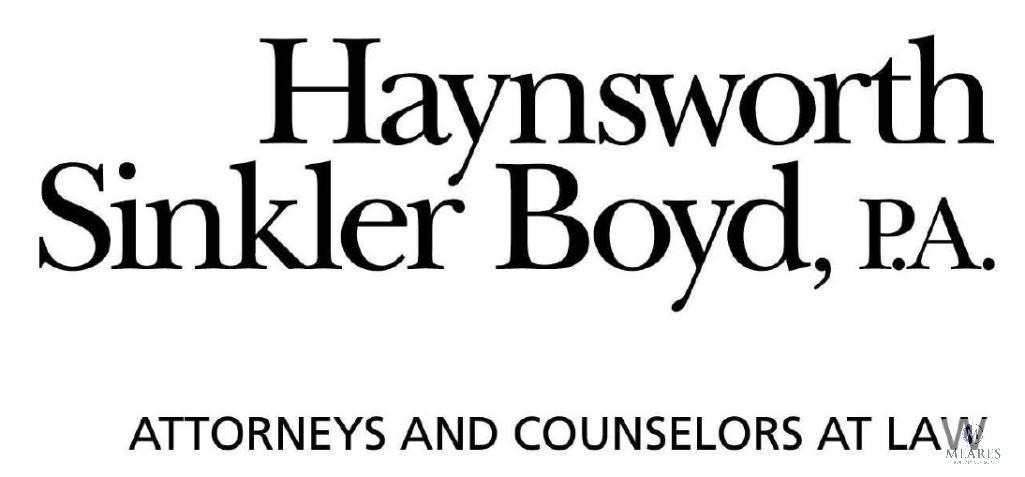 Haynesworth, Sinkler, Boyd (Gold Sponsor)