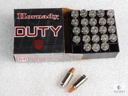 25 Rounds Hornady 9mm Critical Duty Ammo 135 Grain Flexlock Great for Self Defense or Conceal carry